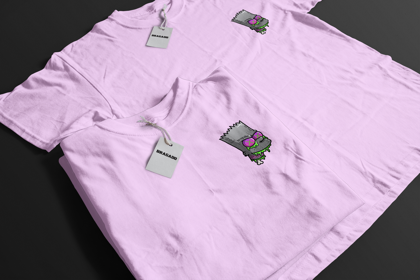 Bart Bragado Rosa Pastel